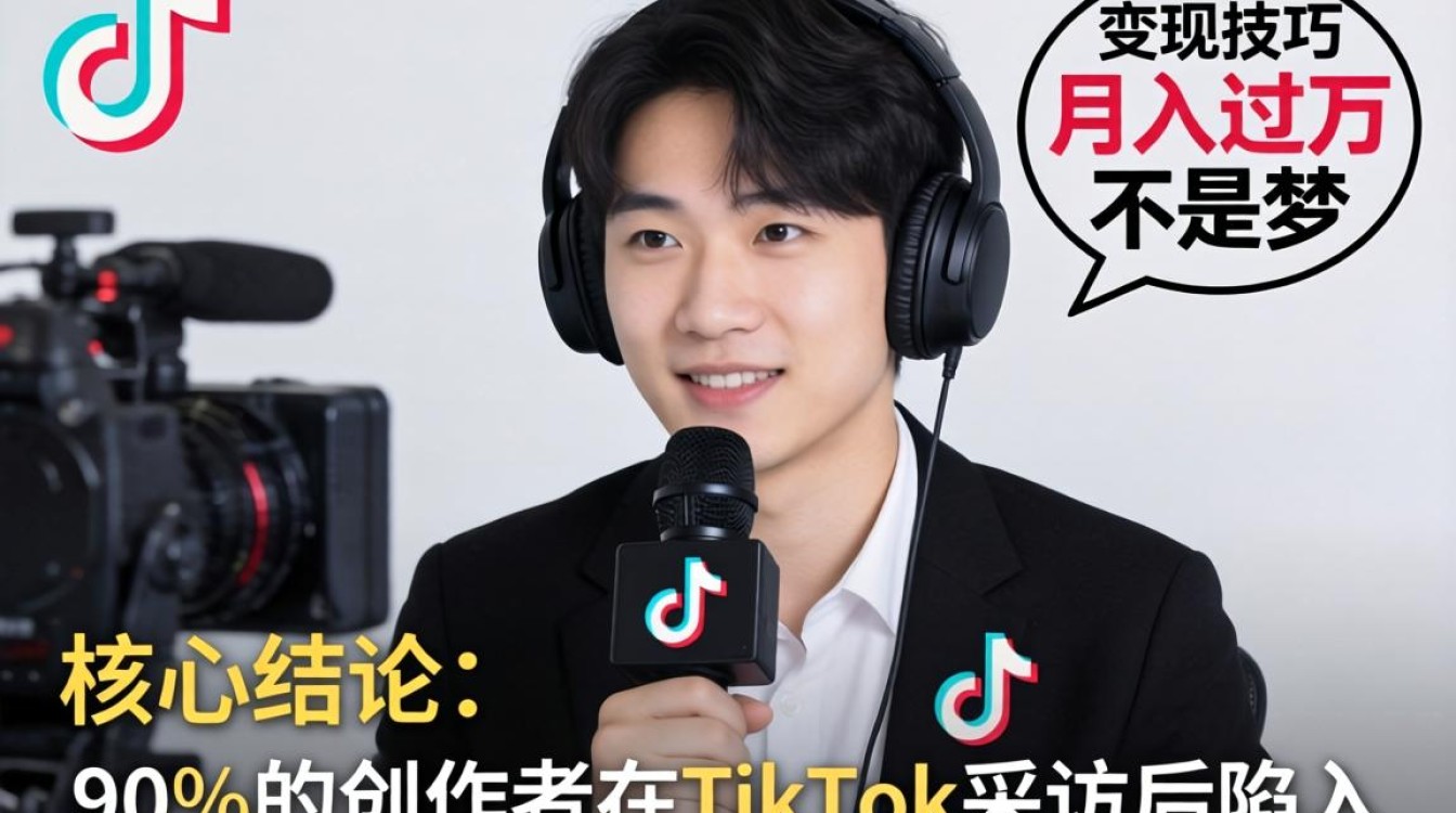 TikTok采访变现技巧月入过万真实案例