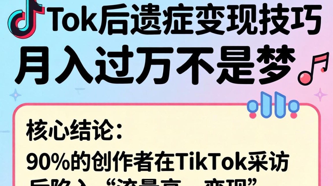 TikTok采访变现技巧月入过万真实案例