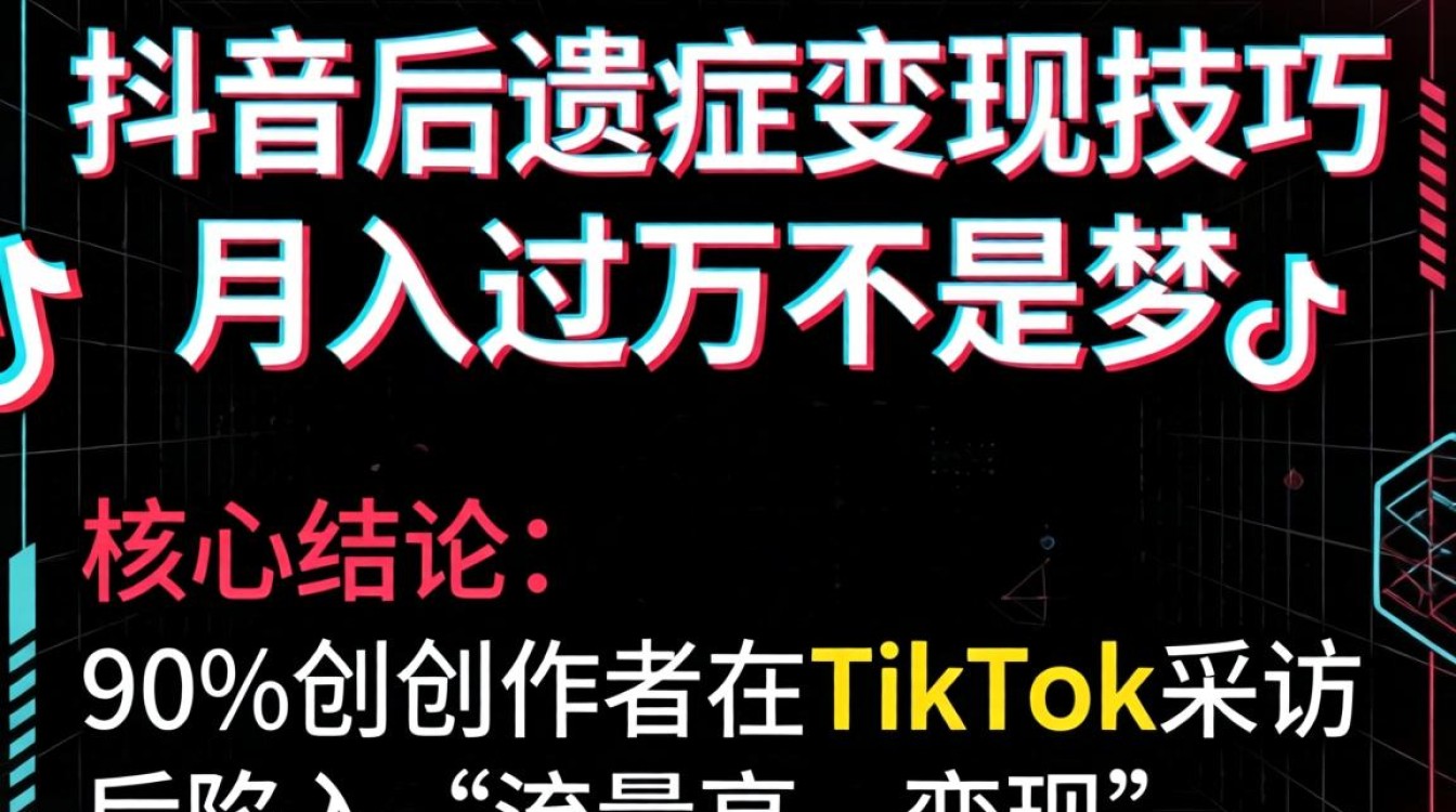 TikTok采访变现技巧月入过万真实案例