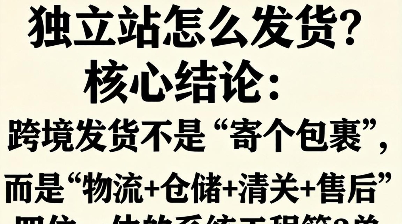 国外独立站怎么发货