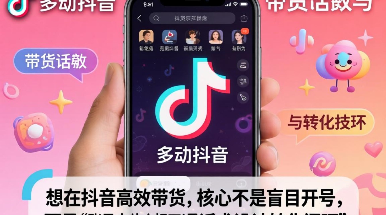 多平台账号怎么开通抖音?抖音带货话术与转化技巧 多平台账号怎么开通抖音