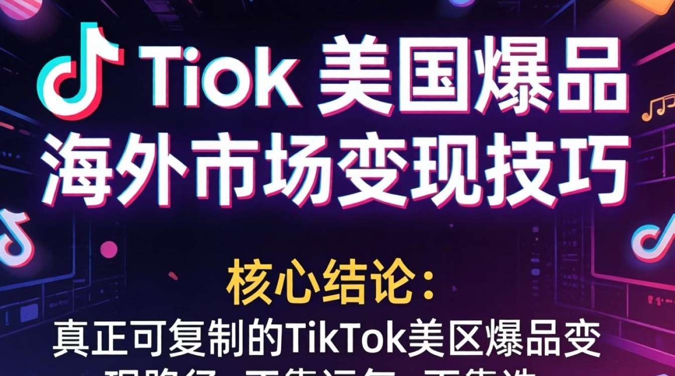 TikTok美区怎么快速出爆品并变现?TikTok美国市场爆款打造与海外收款技巧 TikTok美国市场爆款打造与海外收款技巧