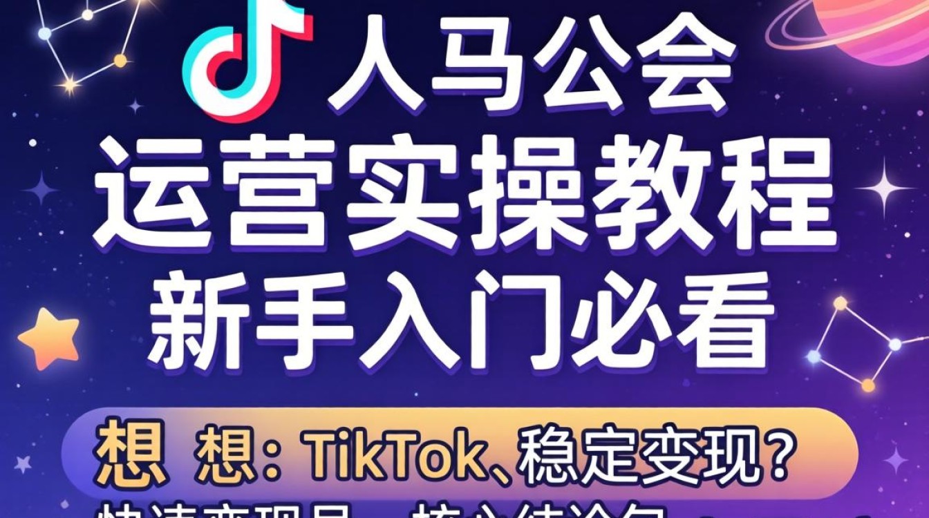 TikTok人马座公会怎么运营