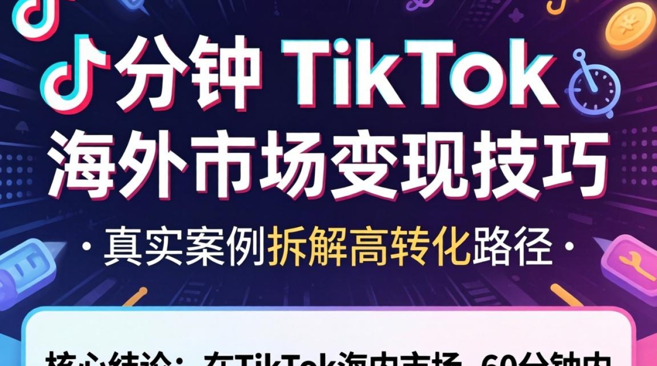 60分钟如何在TikTok海外市场变现