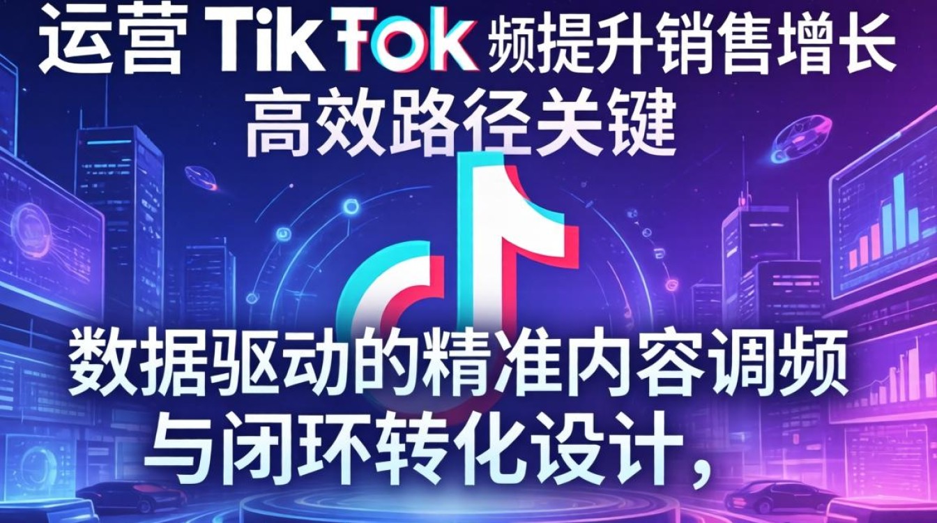 电商运营如何通过不老泉调频TikTok提升销售