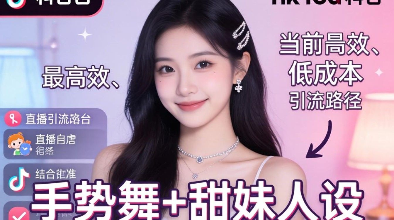 如何用甜妹手势舞在TikTok直播快速引流