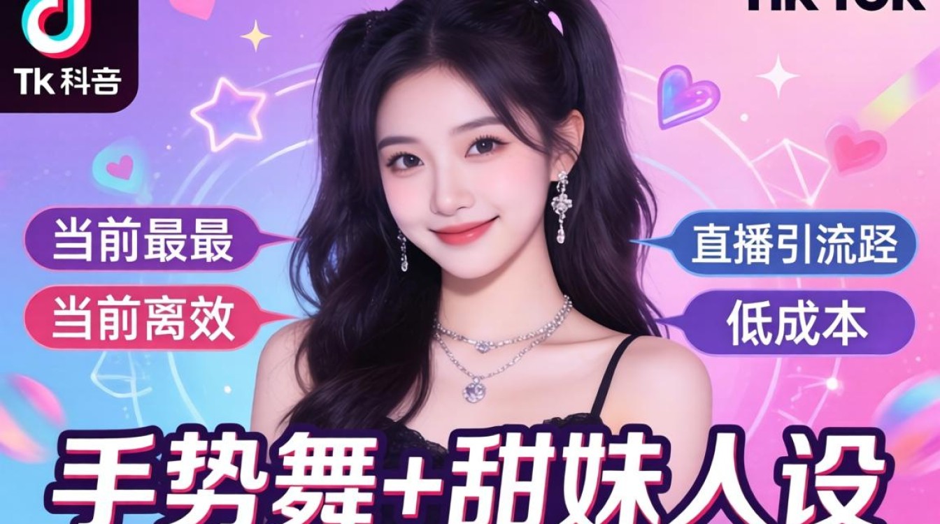 如何用甜妹手势舞在TikTok直播快速引流