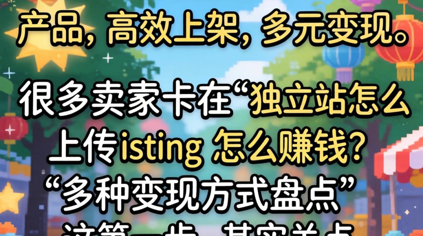 独立站上传listing的变现方式有哪些