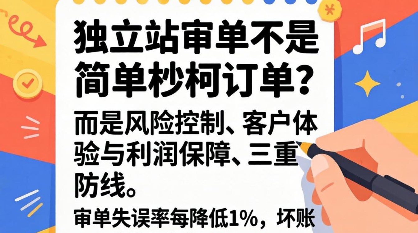 独立站审单流程及避坑指南