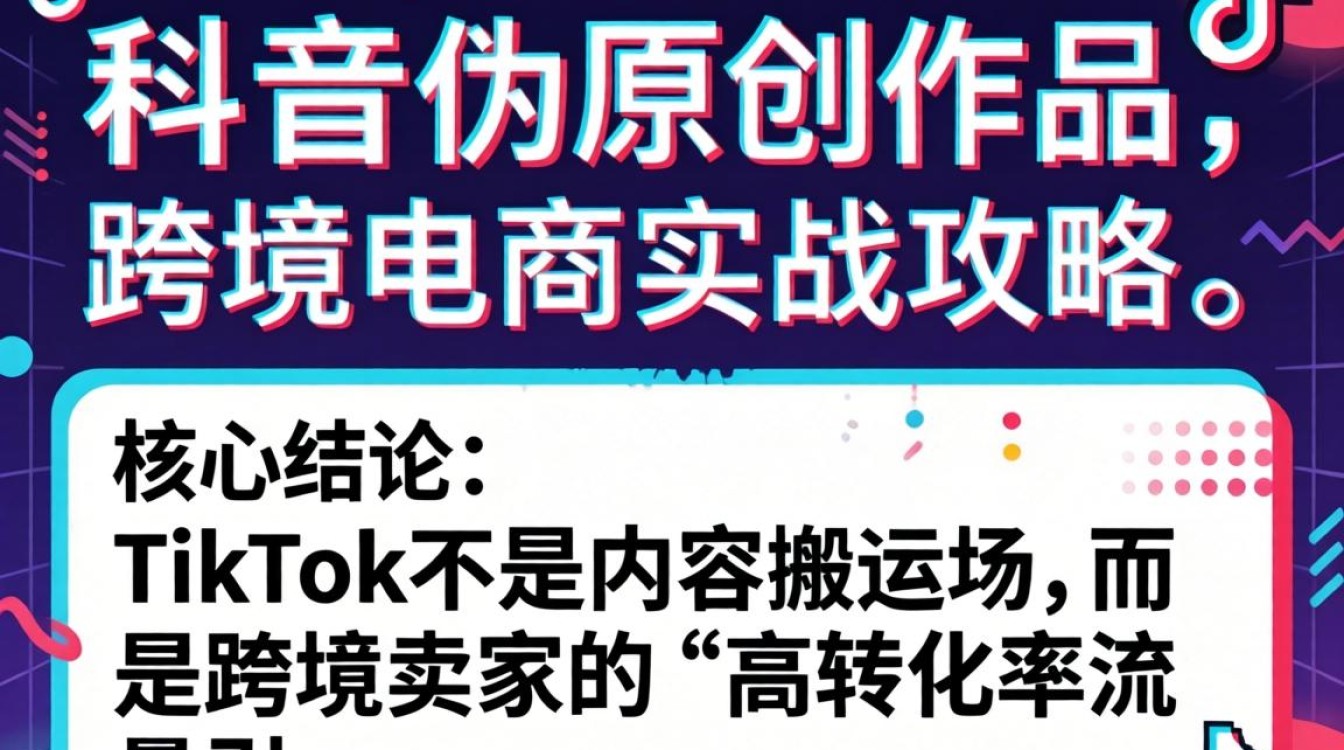 TikTok伪原创作品怎么做