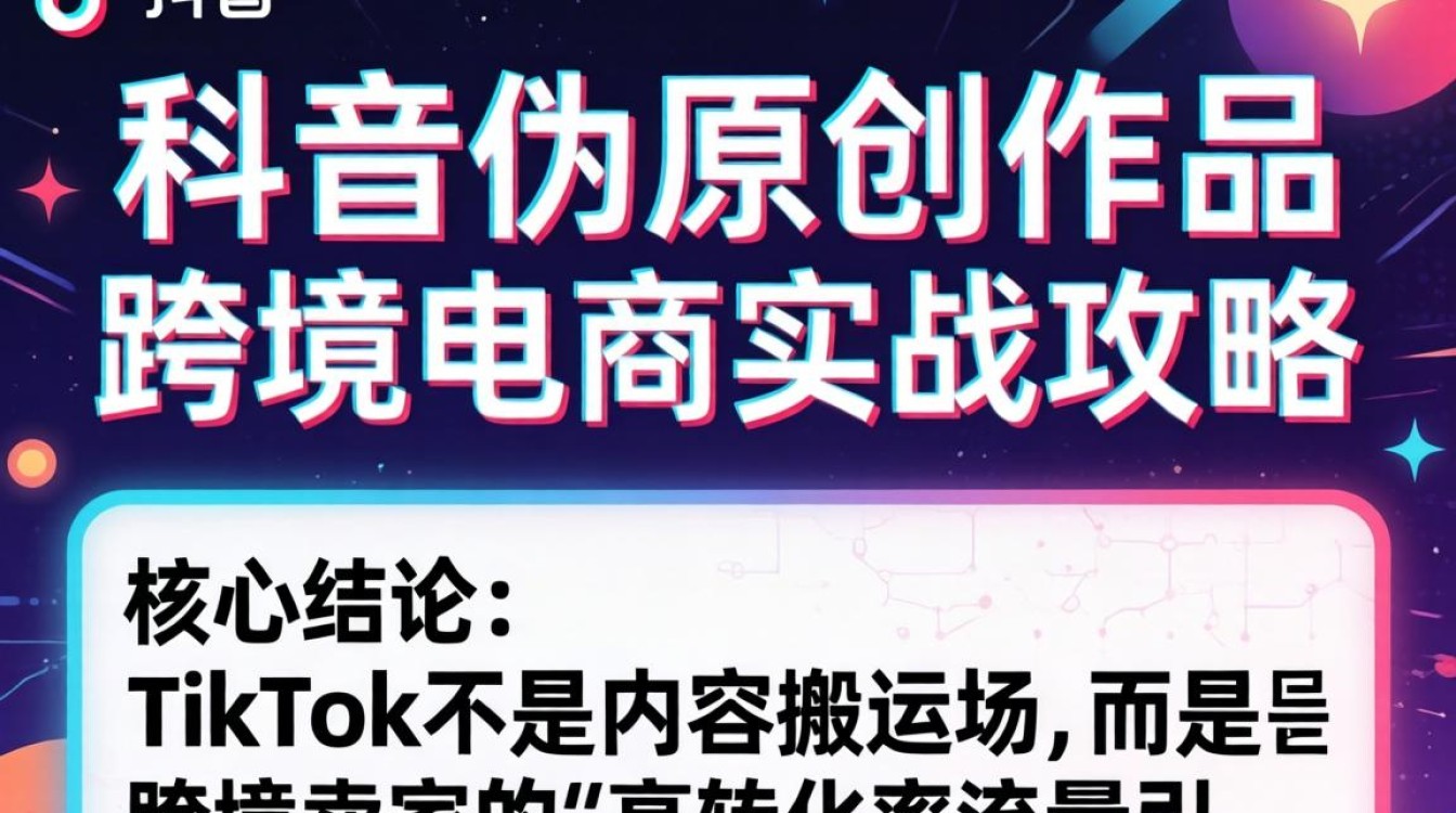 TikTok伪原创作品怎么做