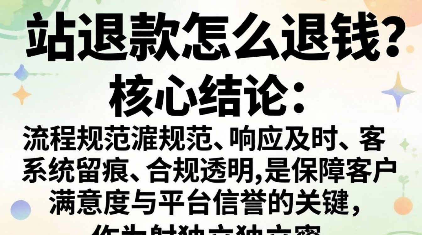 独立站退款流程及注意事项