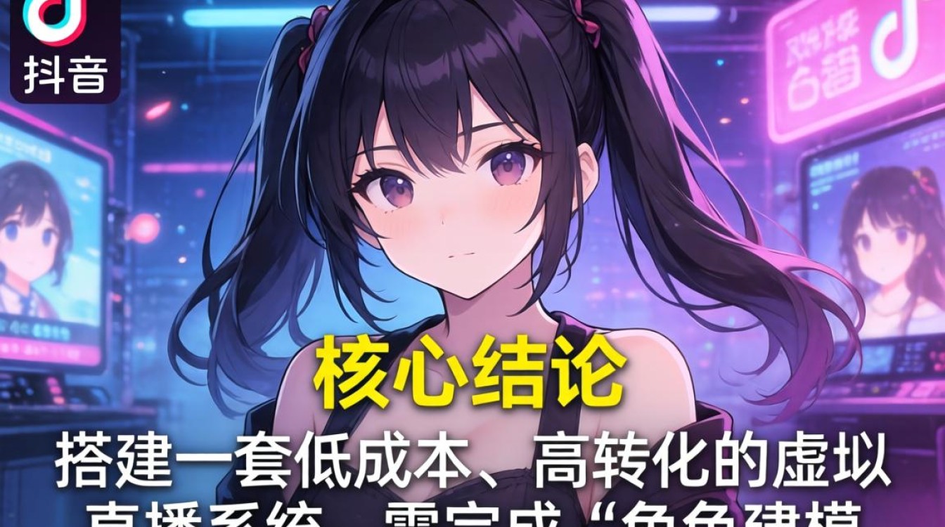 抖音虚拟直播动漫怎么做?虚拟直播动漫变现模式与盈利方向 虚拟直播动漫变现模式与盈利方向