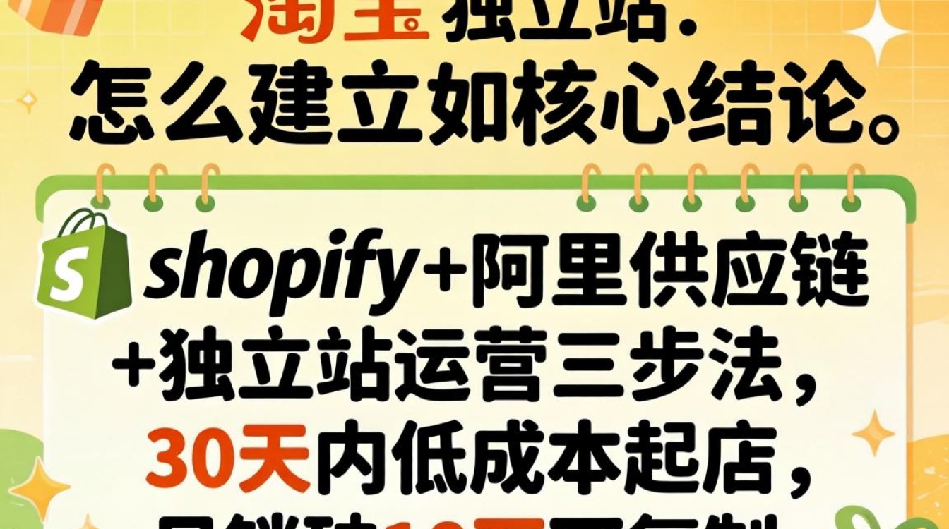 淘宝独立站怎么建立?高手实战经验分享 淘宝独立站怎么建立