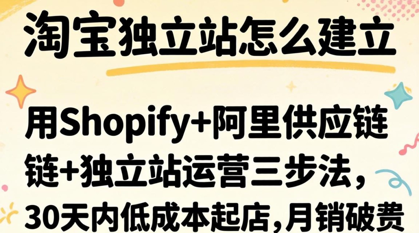 淘宝独立站怎么建立?高手实战经验分享 淘宝独立站怎么建立