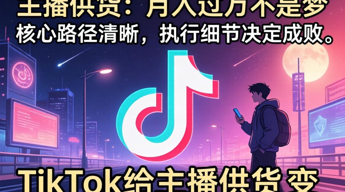 TikTok主播如何靠供货月入过万