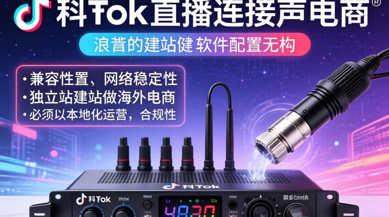海外独立站建站与TikTok电商直播全流程指南