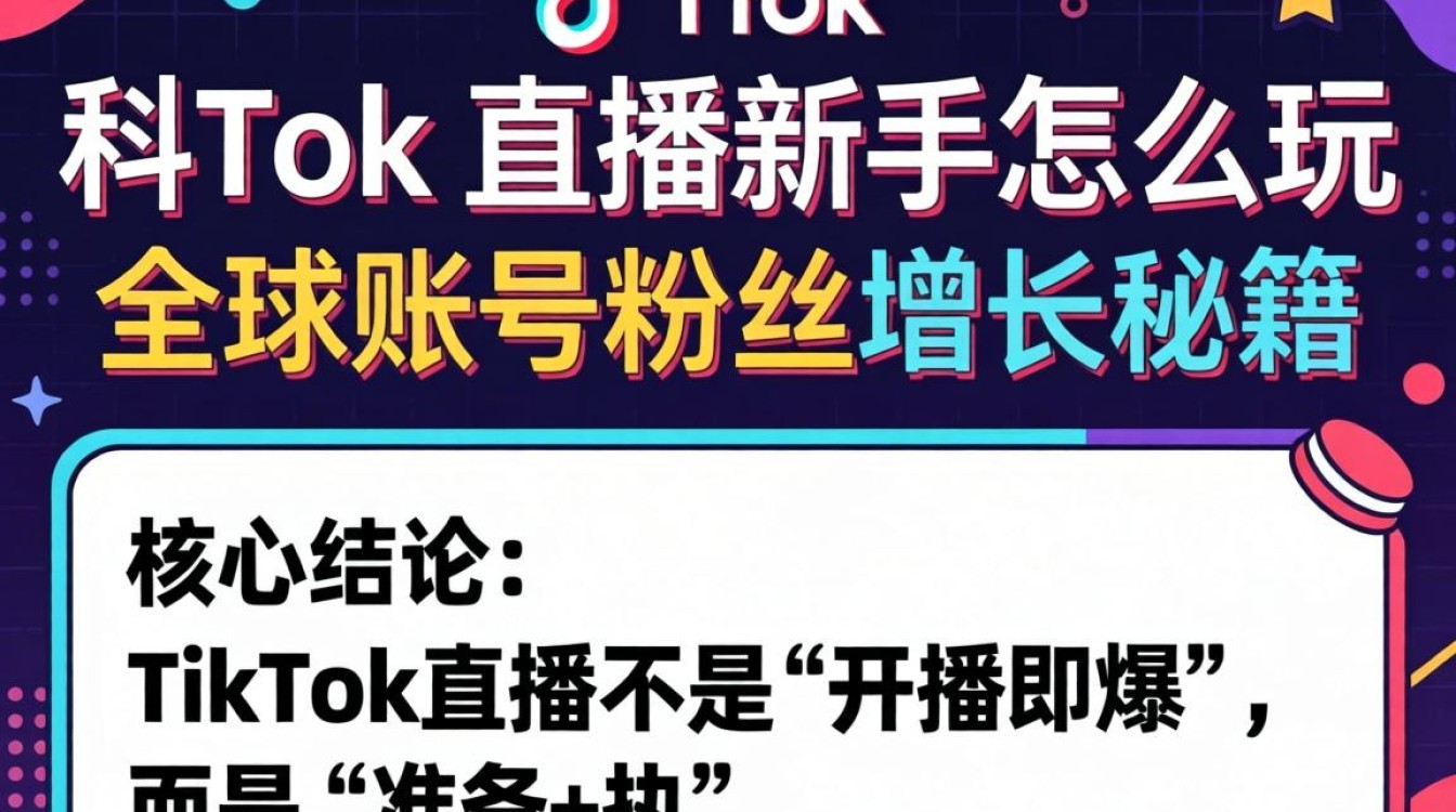 TikTok直播新手怎么玩?TikTok直播新手如何快速涨粉全球账号粉丝增长秘籍 TikTok直播新手如何快速涨粉全球账号粉丝增长秘籍