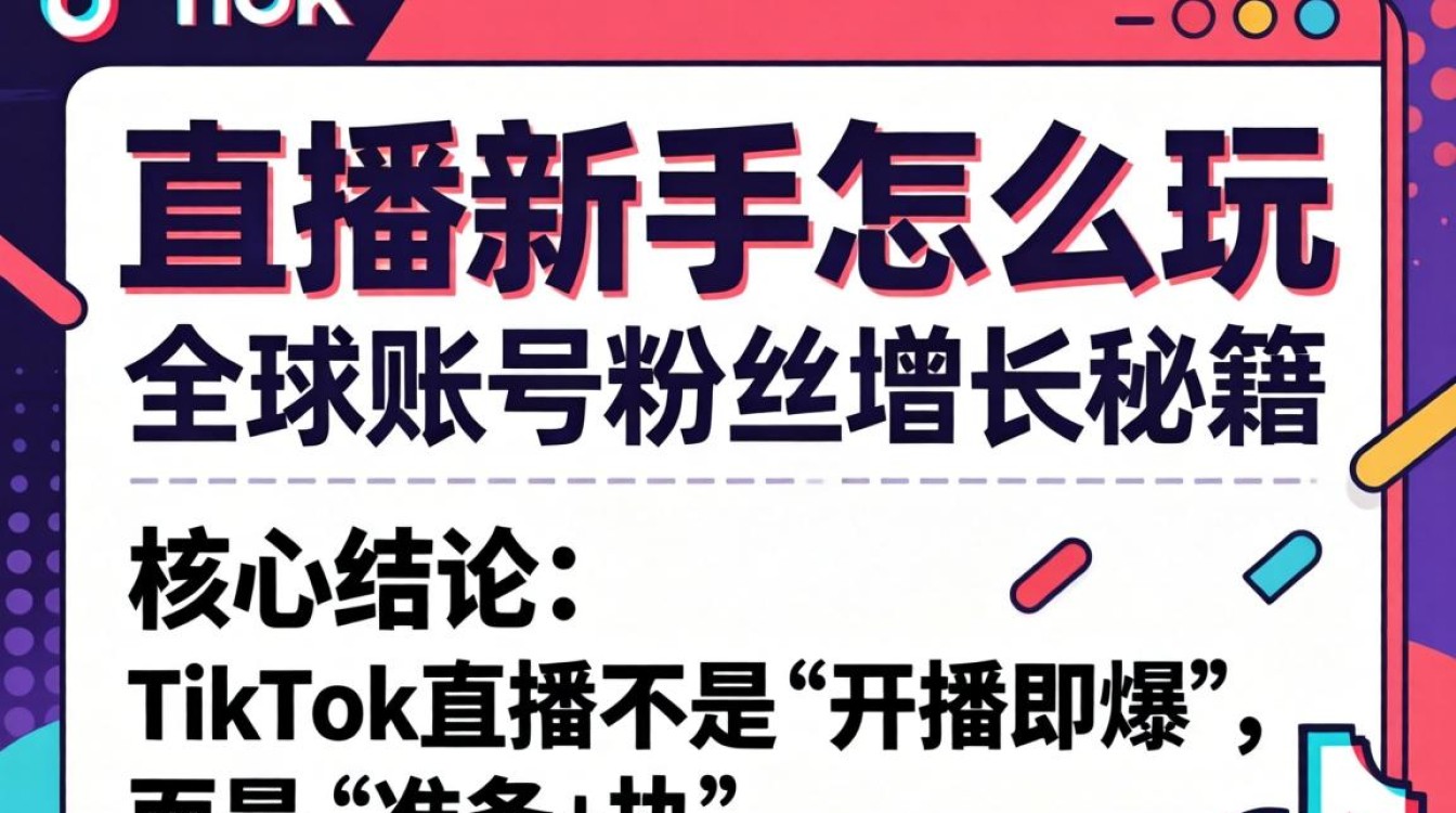 TikTok直播新手怎么玩?TikTok直播新手如何快速涨粉全球账号粉丝增长秘籍 TikTok直播新手如何快速涨粉全球账号粉丝增长秘籍