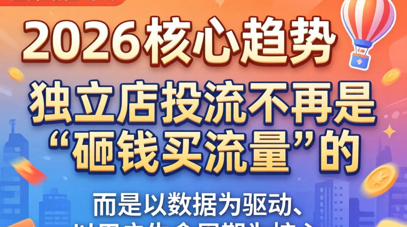 独立站怎么投流?2026年独立站投流趋势与前景预测 2026年独立站投流趋势与前景预测