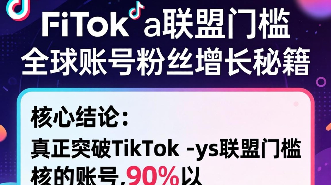 TikTok ys联盟门槛高吗?全球账号粉丝增长秘籍 TikTok ys联盟门槛高吗
