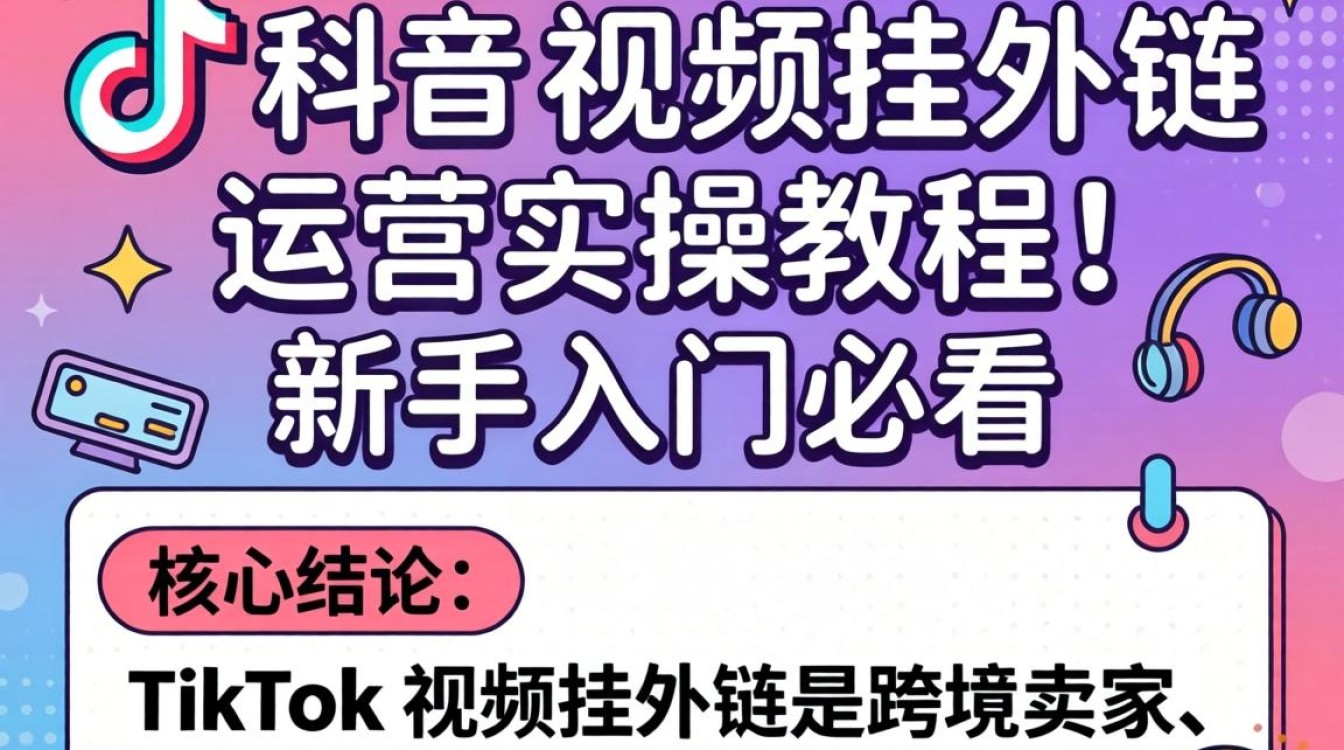 TikTok视频怎么挂外链?新手如何实操挂外链教程 TikTok视频怎么挂外链