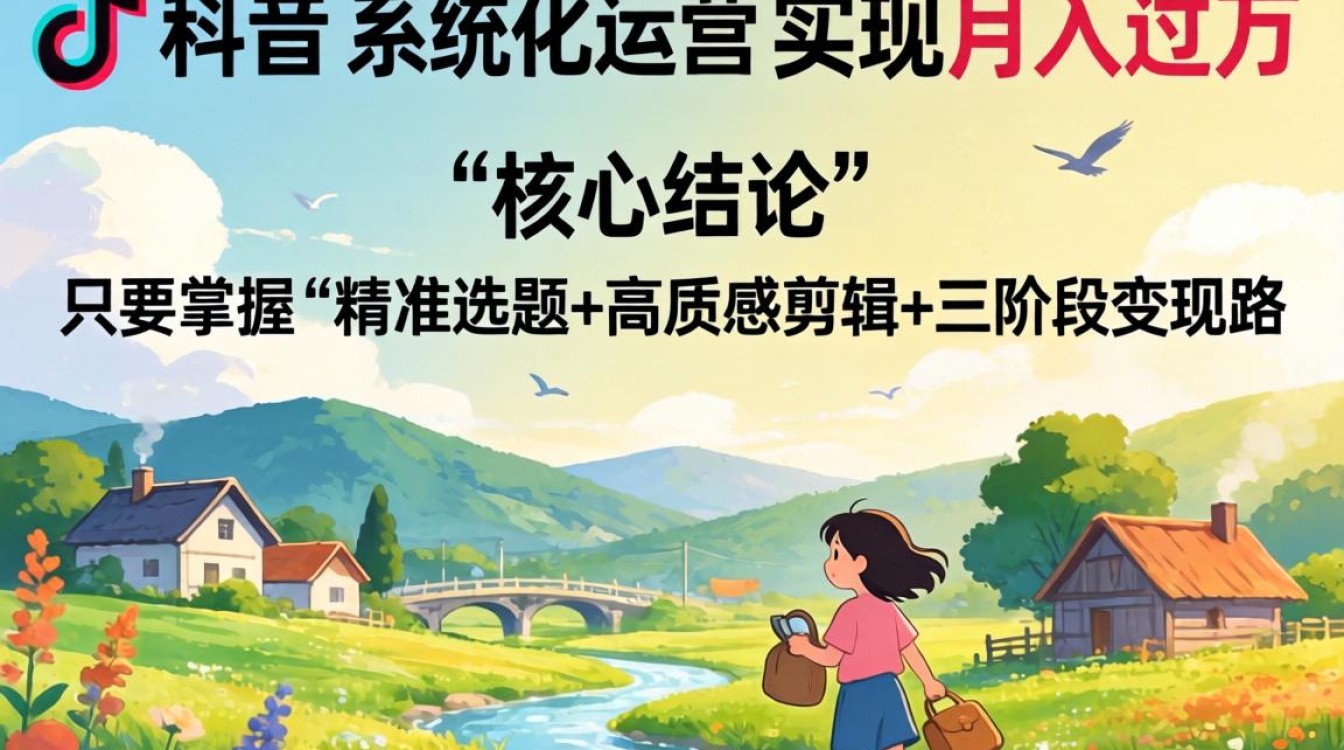 TikTok怎么搜治愈风景?TikTok治愈风景变现技巧,月入过万真实可行 TikTok治愈风景变现技巧