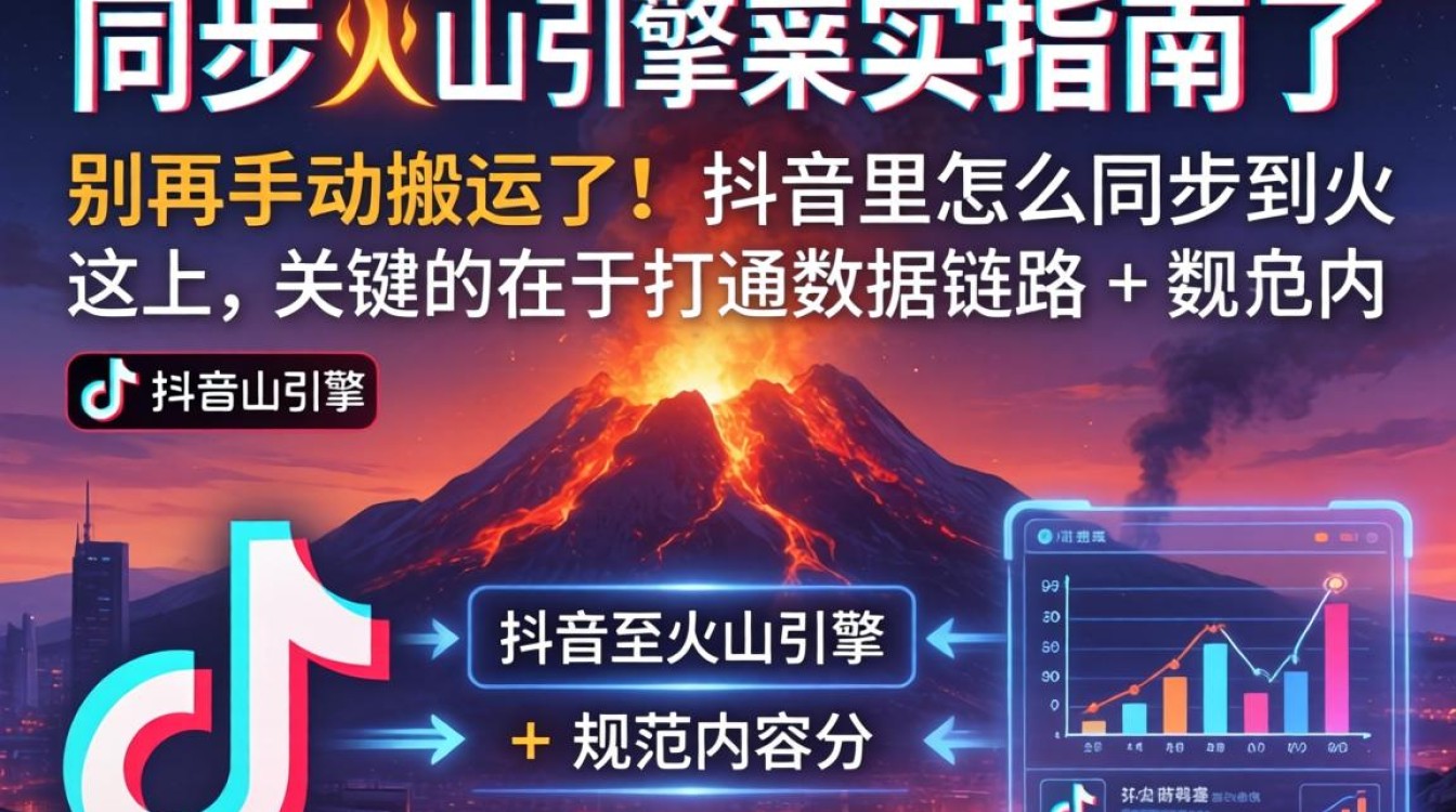 抖音火山同步操作指南新手教程