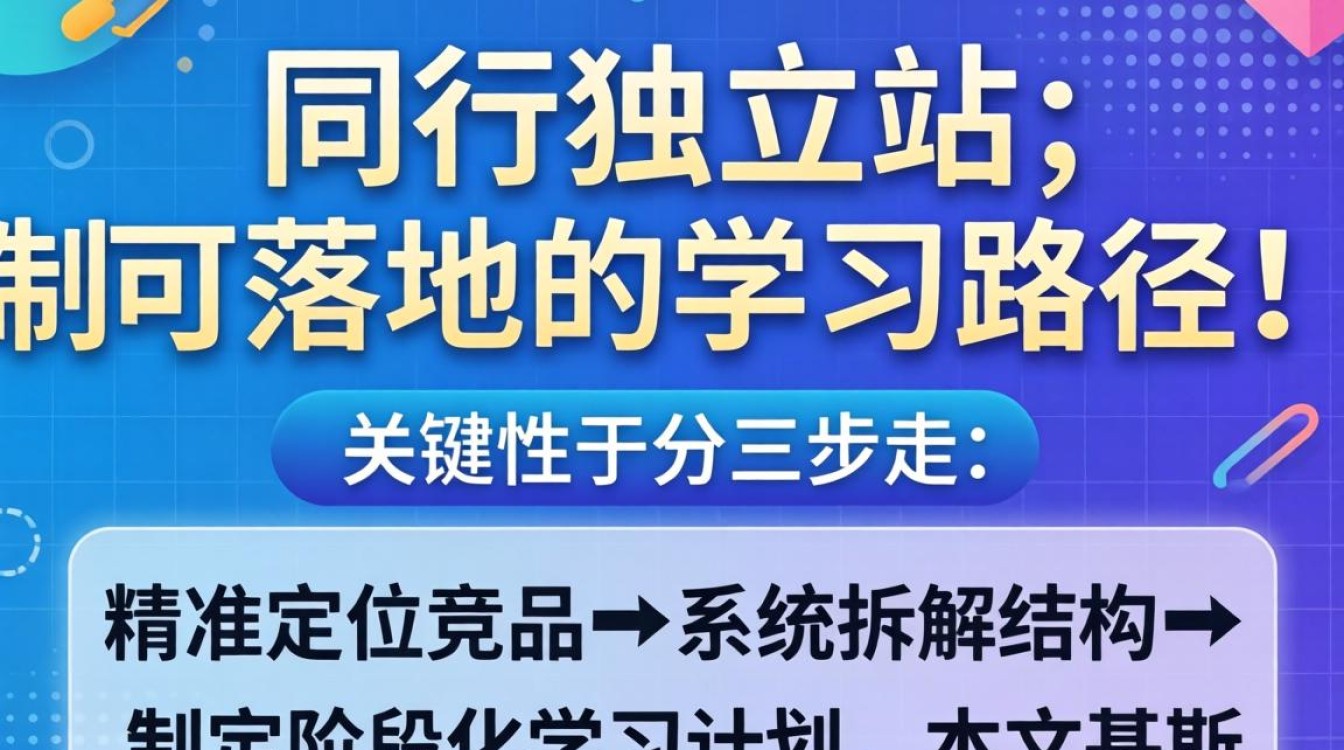 怎么找出同行独立站?从零开始学习路径规划,独立站竞品分析与路线优化方法 独立站竞品分析与路线优化方法