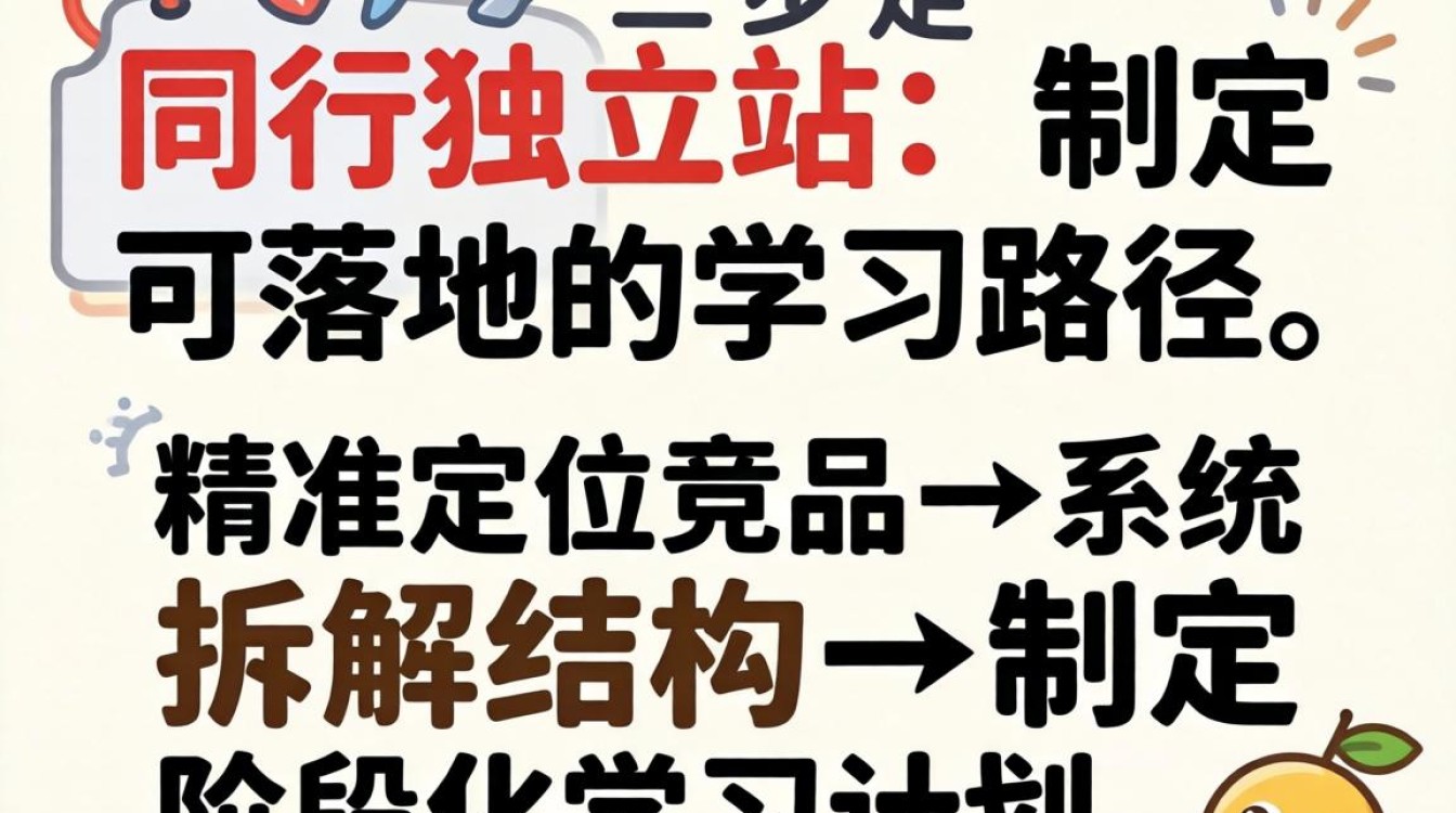 怎么找出同行独立站?从零开始学习路径规划,独立站竞品分析与路线优化方法 独立站竞品分析与路线优化方法