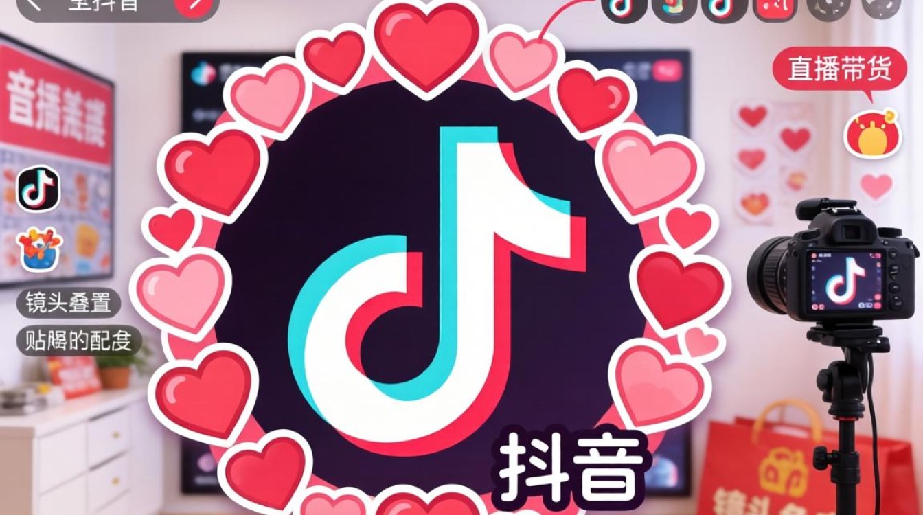 抖音爱心环绕贴纸怎么弄?直播带货爱心环绕贴纸使用技巧与流量玩法 直播带货爱心环绕贴纸使用技巧与流量玩法