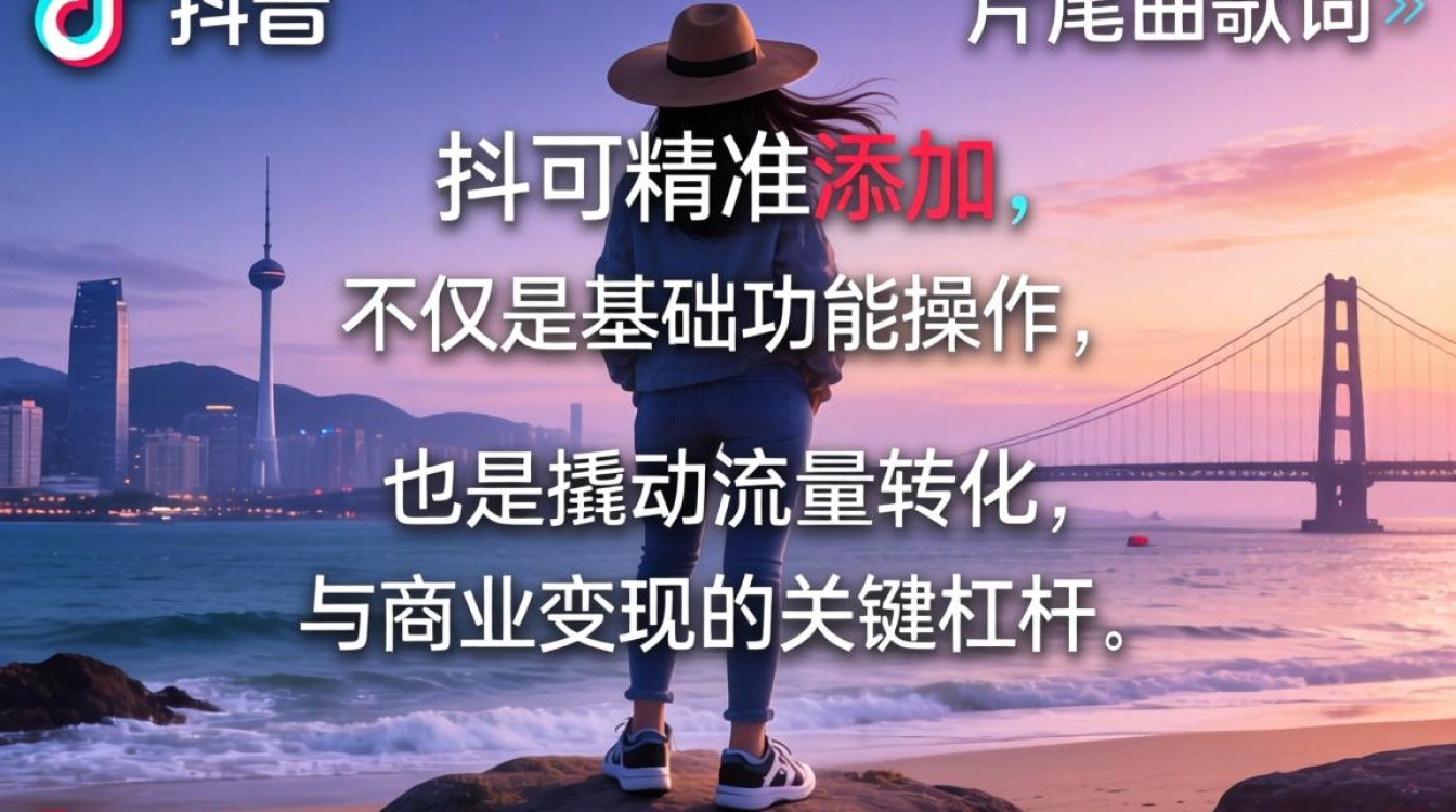 抖音怎么添加片尾曲歌词