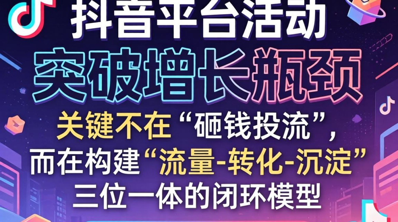抖音平台怎么样做活动才能突破增长瓶颈