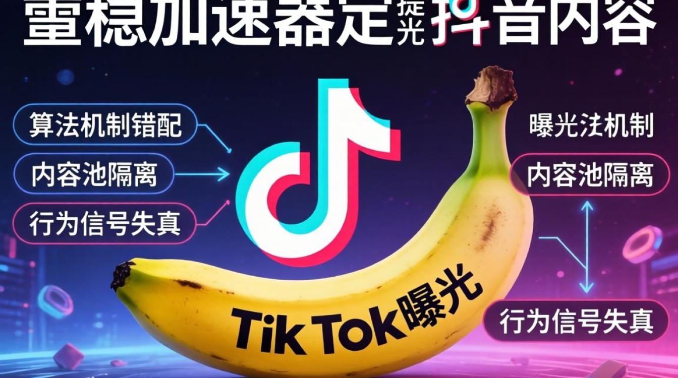 香蕉加速器无法登录TikTok的算法限制和流量池突破方法