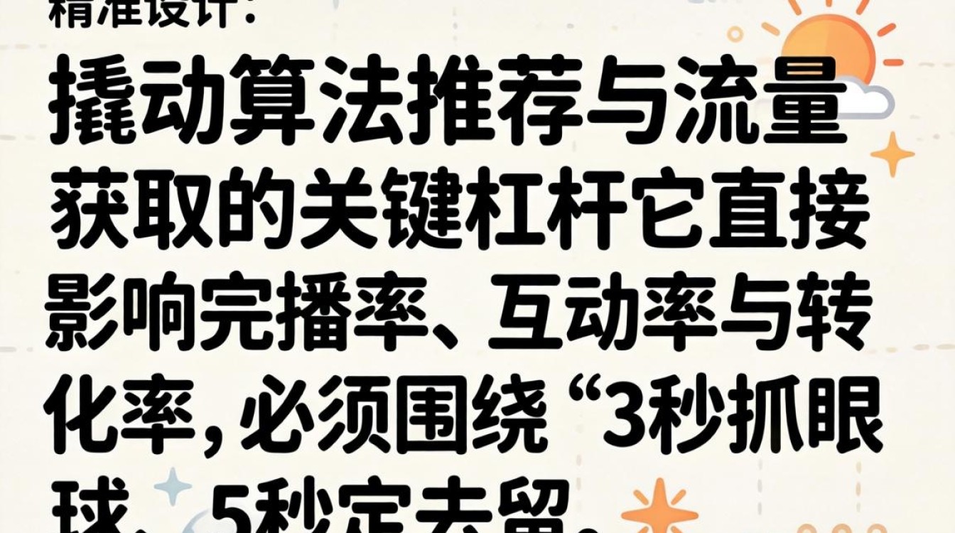 抖音标题加字幕技巧算法推荐流量获取