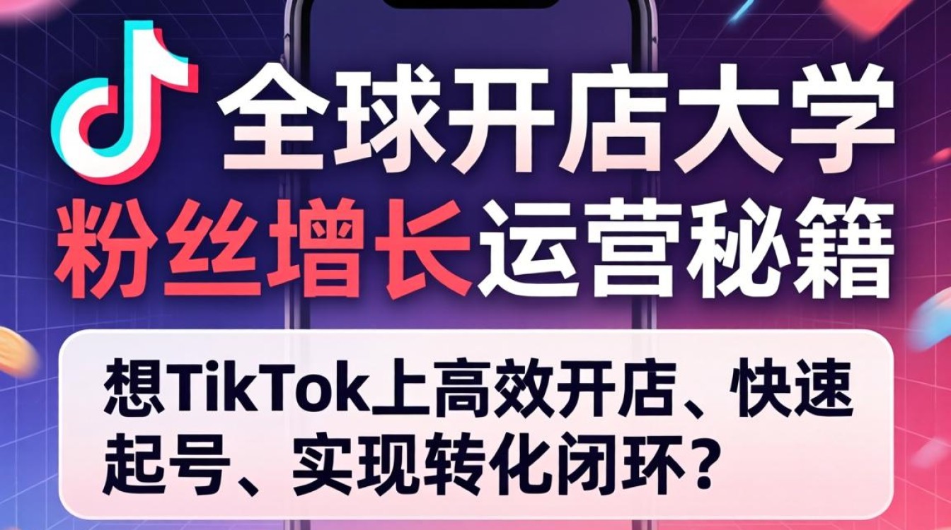 TikTok全球开店怎么快速涨粉?TikTok海外电商运营秘籍 TikTok全球开店怎么快速涨粉