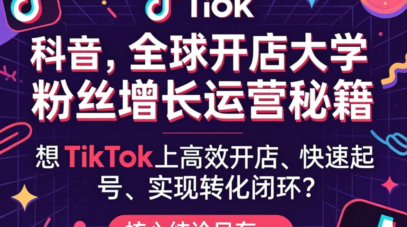 TikTok全球开店怎么快速涨粉?TikTok海外电商运营秘籍 TikTok全球开店怎么快速涨粉