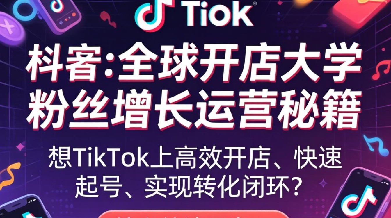 TikTok全球开店怎么快速涨粉?TikTok海外电商运营秘籍 TikTok全球开店怎么快速涨粉