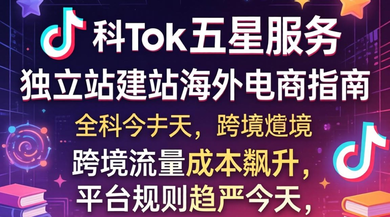 TikTok五星服务独立站建站海外电商指南