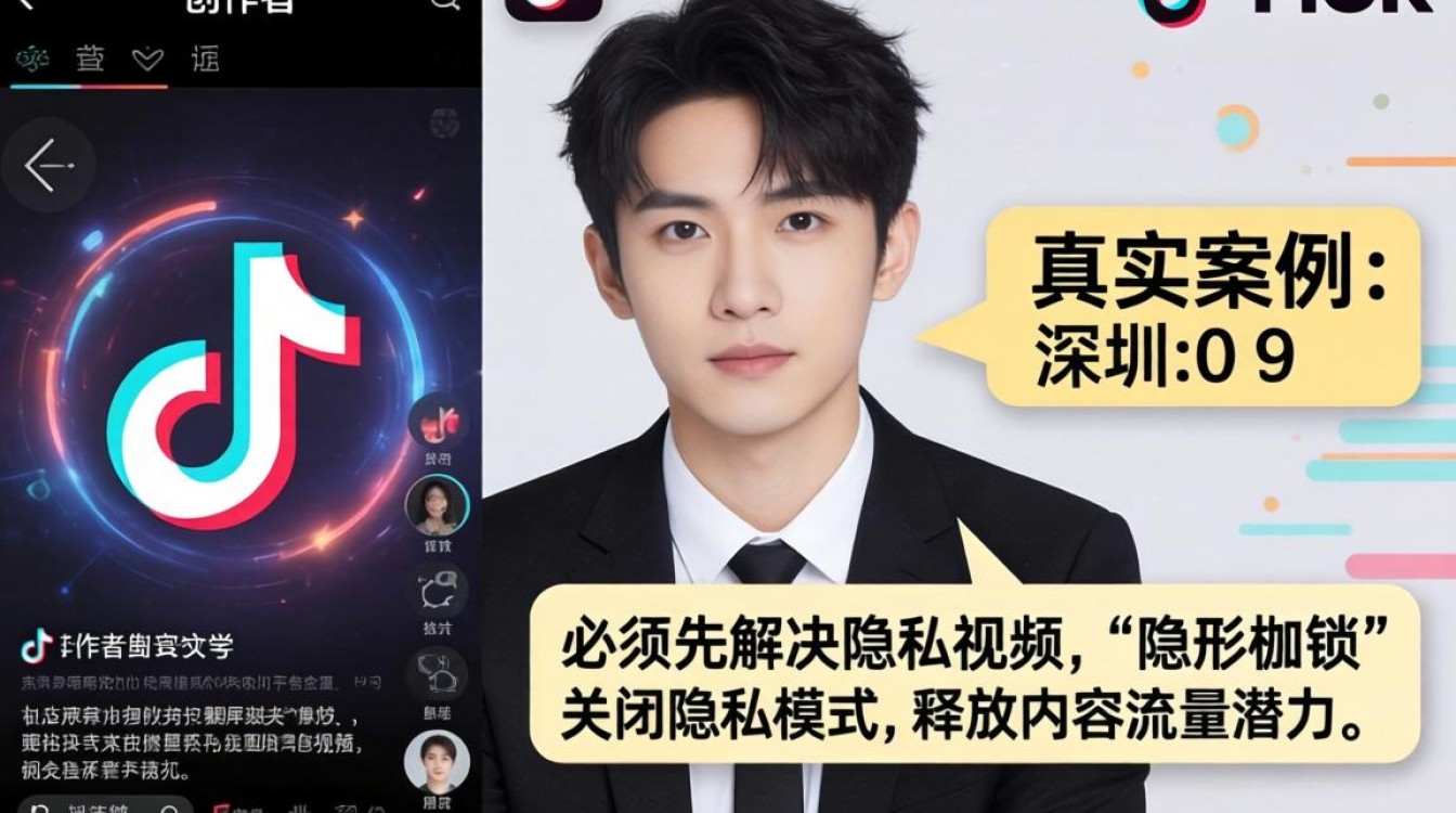 TikTok如何关闭隐私视频