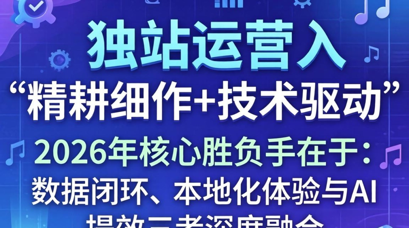 2026年独立站运营趋势及实操指南