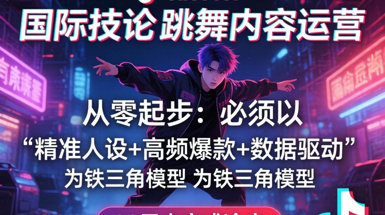 国际版TikTok跳舞如何从零开始运营
