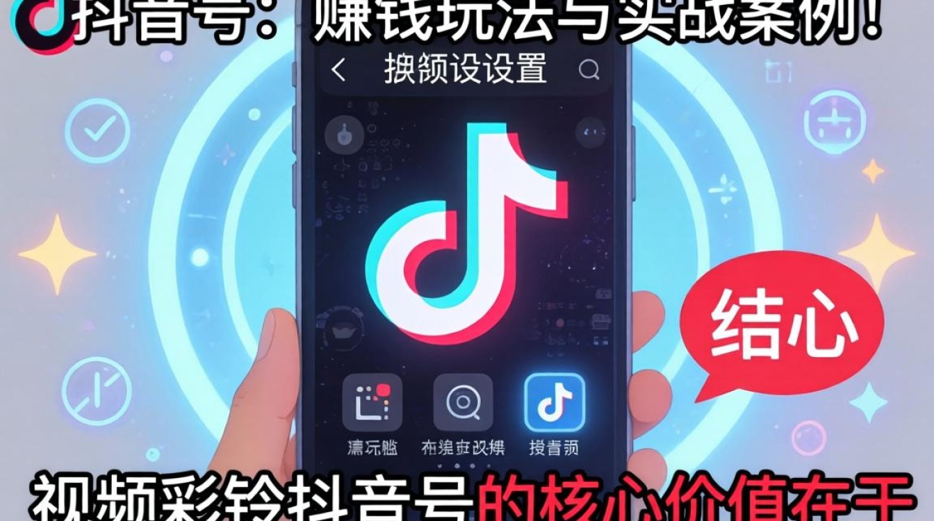 抖音视频彩铃设置赚钱玩法与实战案例