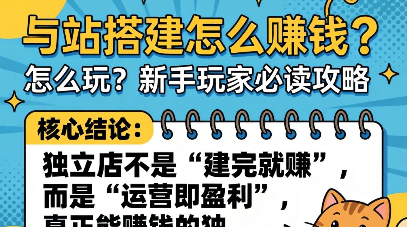 新手独立站搭建赚钱方法和实操攻略