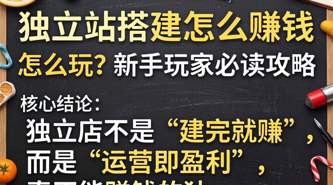 新手独立站搭建赚钱方法和实操攻略