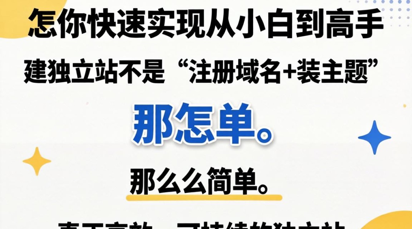 从小白到高手的建站全流程指南