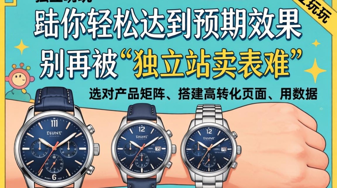 独立站手表运营全流程指南