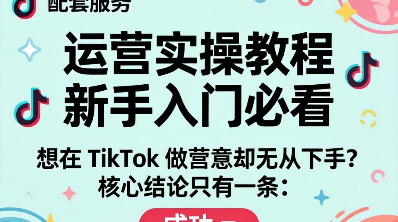 TikTok配套服务怎么运营