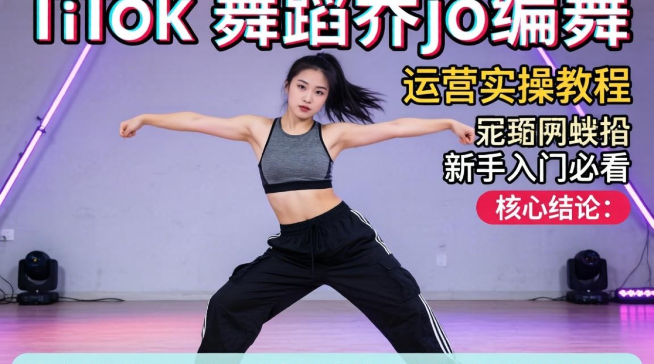 TikTok舞蹈jojo怎么编