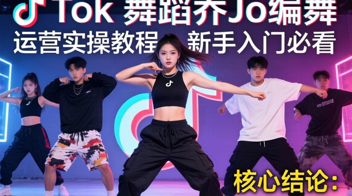 TikTok舞蹈jojo怎么编